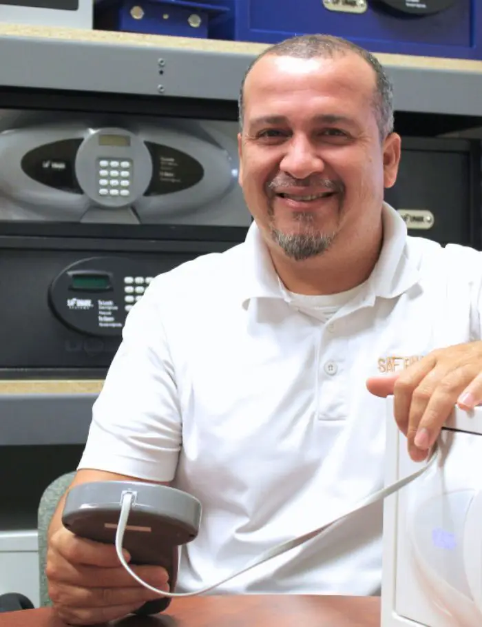 Safemark Support Staff with Safes