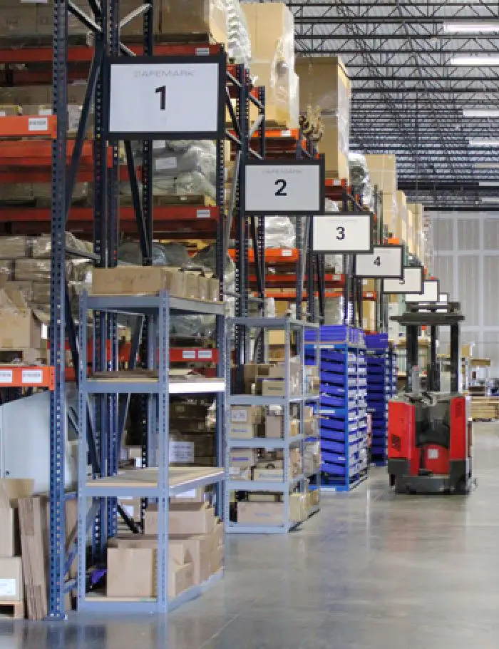 Warehouse Full of Products